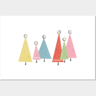 Christmas Trees Posters and Art